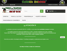 Tablet Screenshot of flowerindoor.com